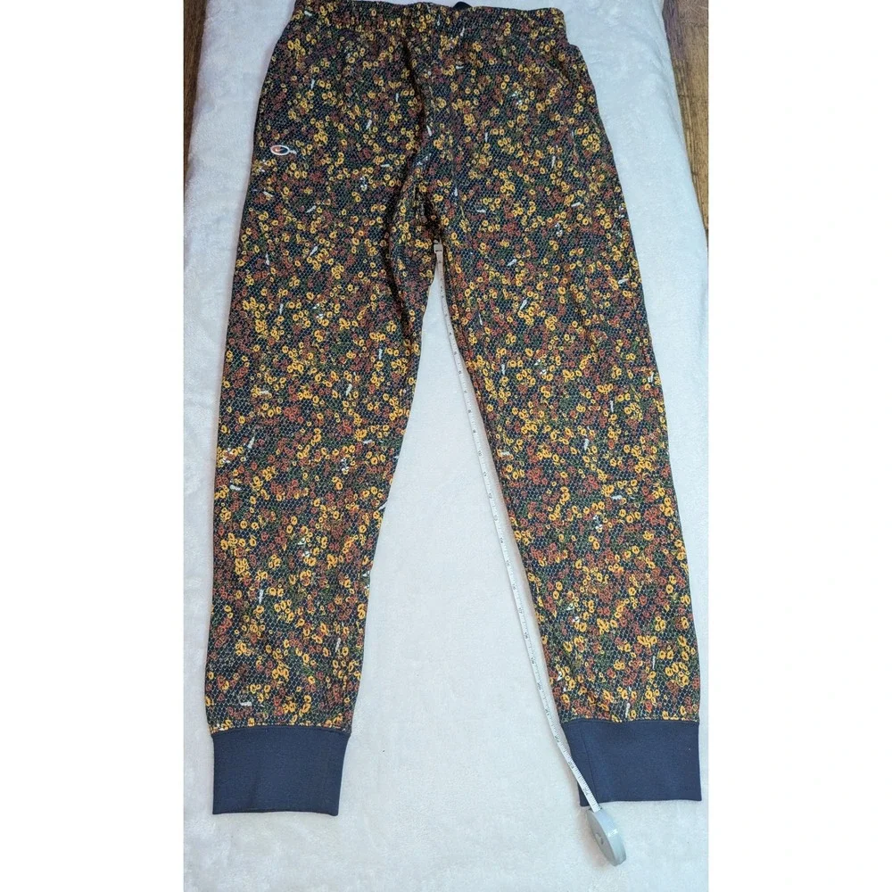 Nike Mens Floral Snakeskin‎ Print Fleece Joggers Midnight Navy FQ6149-410 Medium